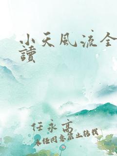 小天风流全文阅读