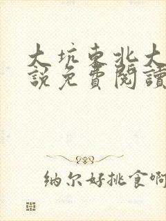 大坑东北大坑小说免费阅读全文