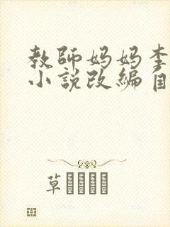 教师妈妈李婉淑小说改编自什么小说