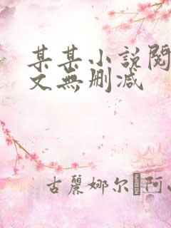 某某小说阅读全文无删减