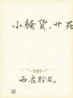 小骚货,艹死你