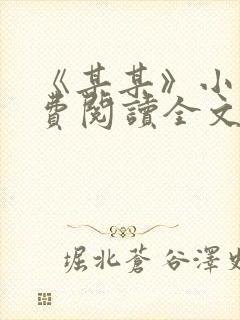 《某某》小说免费阅读全文