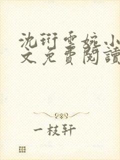 沈珩云婉小说全文免费阅读