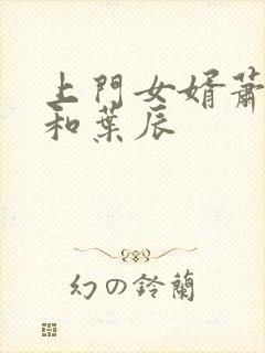 上门女婿萧初然和叶辰