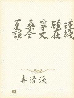 夏桑宁顾瑾琛小说全文在线阅读