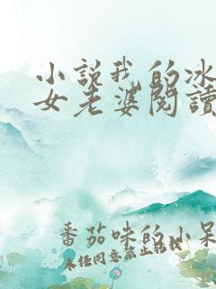 小说我的冰山美女老婆阅读