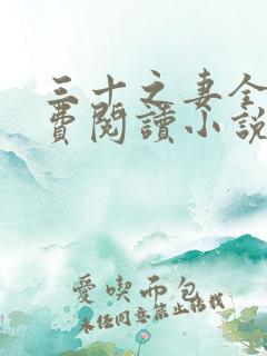 三十之妻全文免费阅读小说