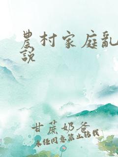 农村家庭乱纶小说