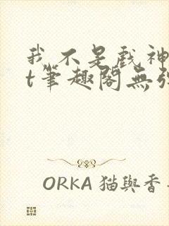 我不是戏神txt笔趣阁无弹窗