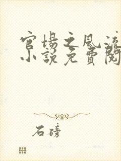 官场之风流人生小说免费阅读