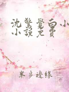 沈惊觉白小小的小说免费
