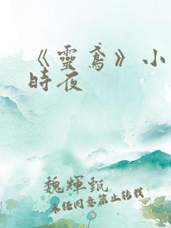 《灵鸢》小说傅时夜