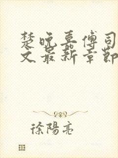 楚晚嘉傅司年全文最新章节免费阅读