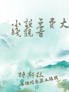 小说免费大全在线观看