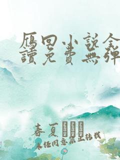 雁回小说全文阅读免费无弹窗