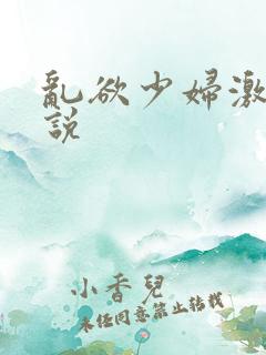 乱欲少妇激情小说