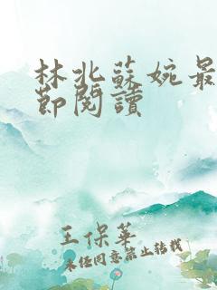 林北苏婉最新章节阅读