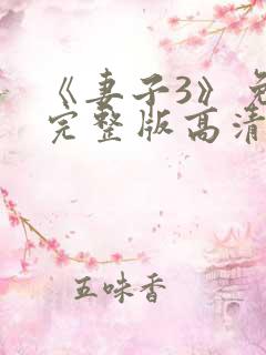 《妻子3》免费完整版高清韩剧在线观看
