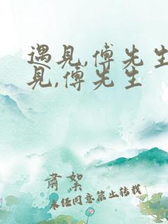 遇见,傅先生遇见,傅先生