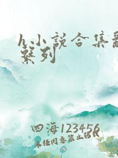 h小说合集乱淫系列