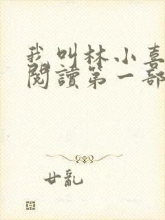 我叫林小喜全文阅读第一部