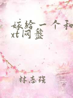 嫁给一个和尚txt网盘