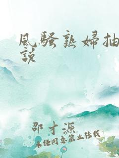 风骚熟妇抽精小说