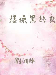爆操黑丝熟妇