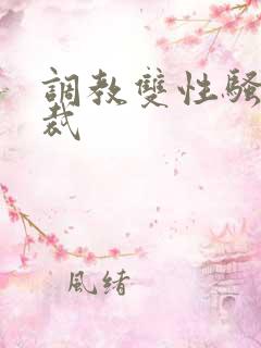 调教双性骚奴总裁