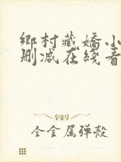 乡村藏娇小说未删减在线看