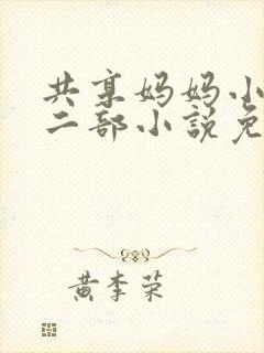 共享妈妈小说第二部小说免费阅读