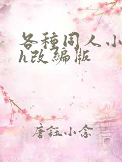 各种同人小说的h改编版