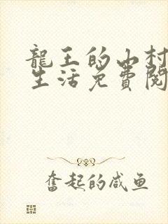 龙王的山村田园生活免费阅读全文
