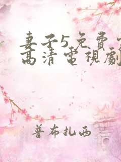 妻子5免费完整高清电视剧在线看
