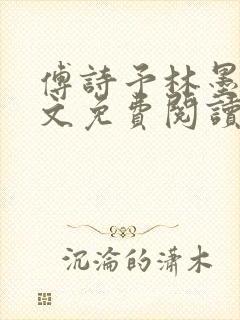 傅诗予林墨川全文免费阅读