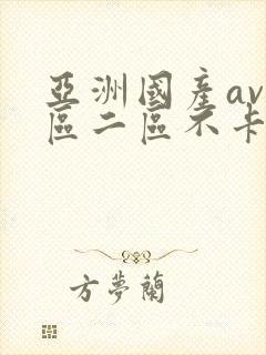 亚洲国产av一区二区不卡
