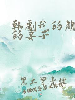 韩剧我的朋友他的妻子