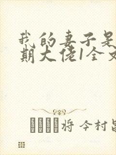 我的妻子是大乘期大佬1全文txt下载