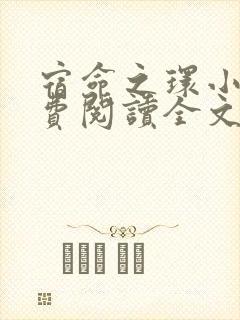 宿命之环小说免费阅读全文无删减