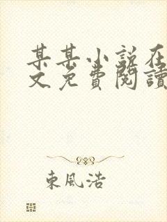 某某小说在线全文免费阅读