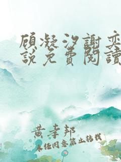 顾凝汐谢奕承小说免费阅读最新章节