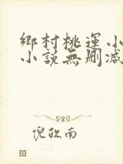 乡村桃运小神医小说无删减版