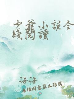 少爷小说全文在线阅读