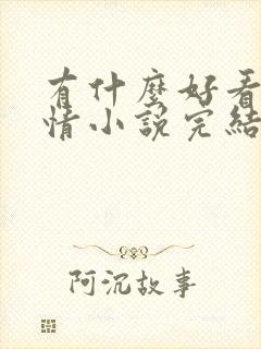 有什么好看的言情小说完结