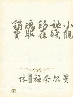 销魂的她小说免费版在线观看完整版