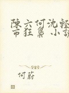 陈六何沈轻舞都市狂枭 小说