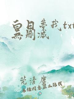 白日梦我txt无删减