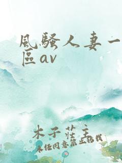 风骚人妻一区二区av