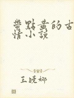 带点黄的古代言情小说