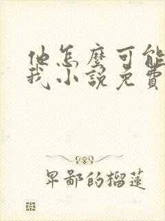他怎么可能喜欢我小说免费阅读